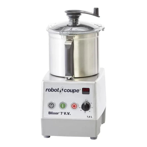 Robot Coupe BLIXER7VV Batch Bowl Food Processor, 120V, 1  Phase, 2 hp, 7.5 L