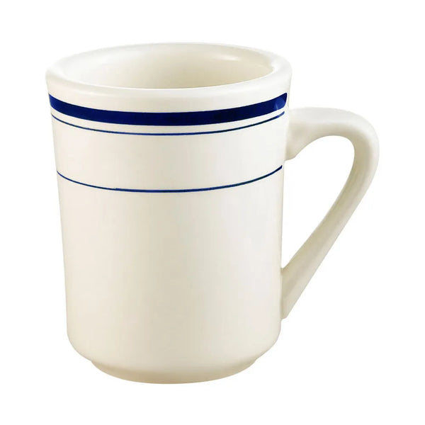 CAC China BLU-17 Ventura Mug 8oz 3 1/8" Case of 36 Pcs