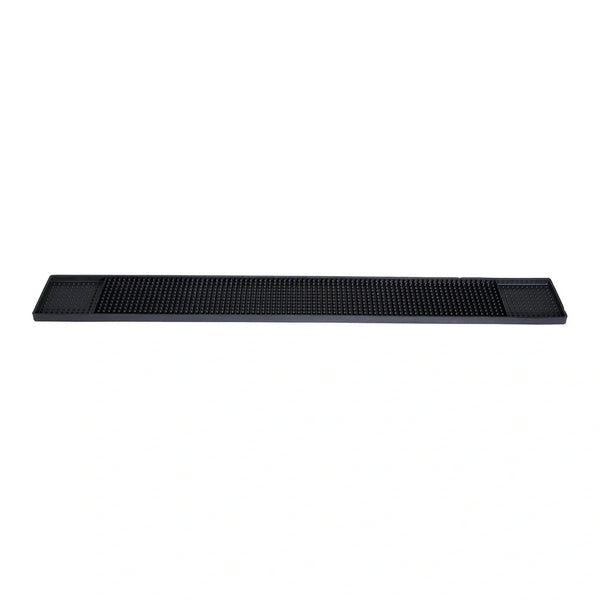 Winco BM-327K Bar Mat, 27" x 3-1/4", Black