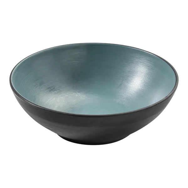 Yanco BM-407TL Birmingham-Teal 24 Oz Melamine Cereal / Salad Bowl, Pack of 24