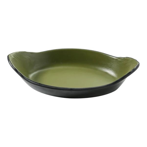 Yanco BM-608GR Birmingham-Green 10 Oz Melamine Rarebit Dish, Pack of 48