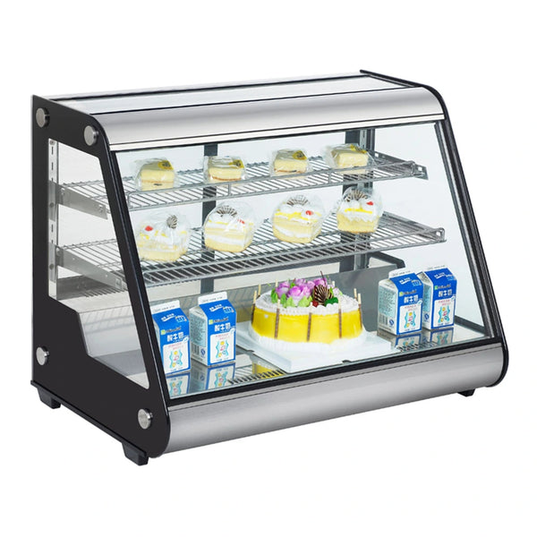 BakeMax BMREF28 27.6" Titan Series Refrigerated Display Case, Countertop, 120v/60/1