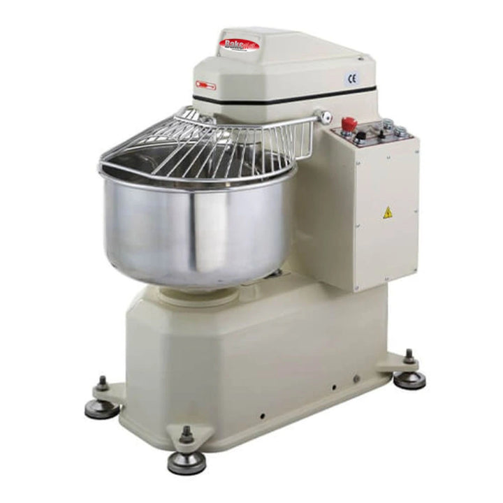 BakeMax BMSM020 20" Spiral Dough Mixer, 45 Lb, 42 Qt Bowl