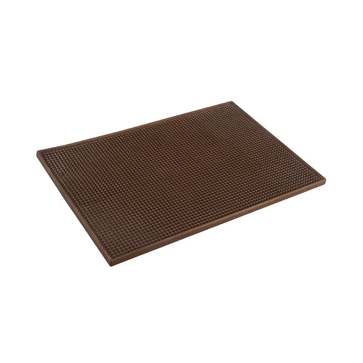 CAC China BRMT-18BN Bar Mat Plastic Service Brown 18x12" Case of 12 Pcs