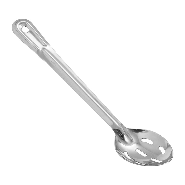 Winco BSST-13 13" Slotted Basting Spoon, 1.2mm, Stainless Steel