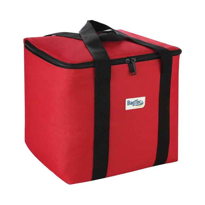 CAC China BTCA-1212R BagTec Dlv. Bag Catering Red 12x12x12" Case of 6 Pcs