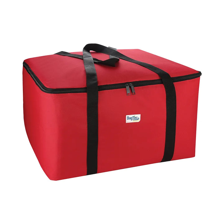 CAC China BTCA-1222R BagTec Dlv. Bag Catering Red 22x22x12" Case of 6 Pcs