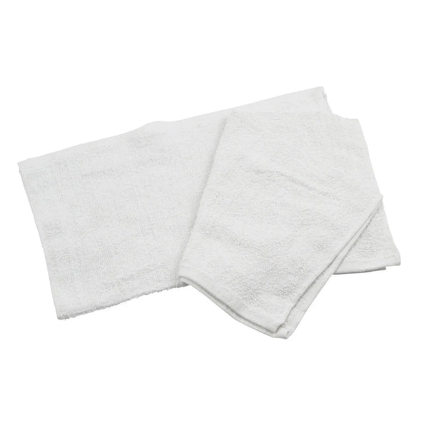 Winco BTW-30 Cotton Bar Towel, 16" x 19", White