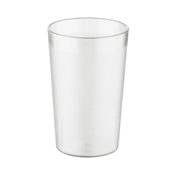 CAC China BVPT-10CL Tumbler Poly Pebbled Clear 10 Oz 12-PC/PK Case of 72 Pcs