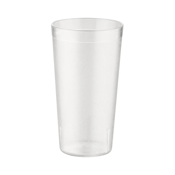 CAC China BVPT-12CL Tumbler Poly Pebbled Clear 12 Oz 12-PC/PK Case of 72 Pcs