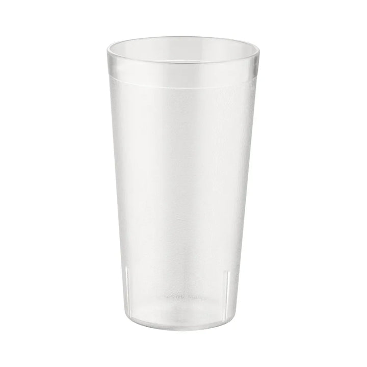 CAC China BVPT-16CL Tumbler Poly Pebbled Clear 16 Oz 12-PC/PK Case of 72 Pcs