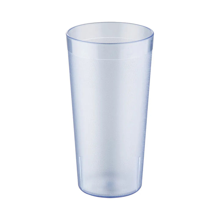 CAC China BVPT-24BL Tumbler Poly Pebbled Blue 24 Oz 12-PC/PK Case of 24 Pcs