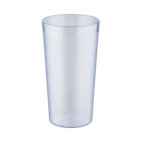 CAC China BVPT-32BL Tumbler Poly Pebbled Blue 32oz 12-PC/PK Case of 24 Pcs