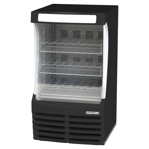 Beverage-Air Breeze BZ13HC-B 30" Black Vertical Air Curtain Merchandiser