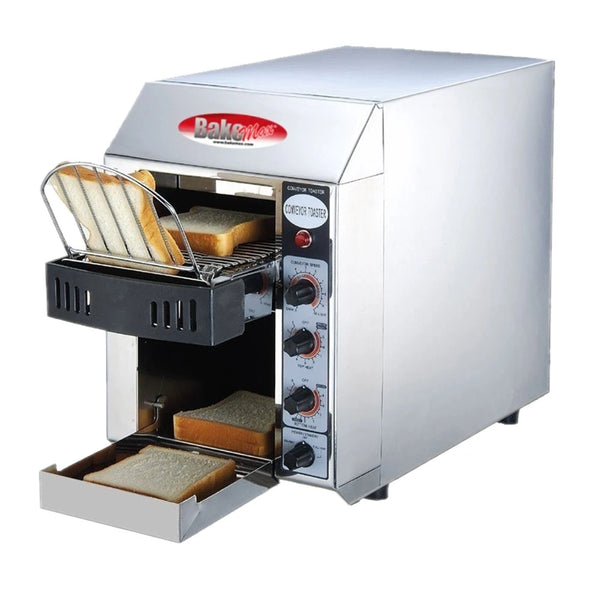 BakeMax BMCT150 13.4" Conveyor Toaster, Countertop, 180 Pieces/hour