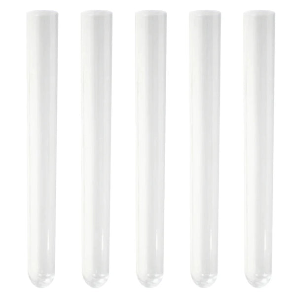 Bar Maid CR-1610CLB Crystal 6" Shooter Tubes, .85Oz, 1/2" Diameter — Clear, 1000 Tubes/Pack