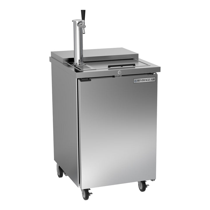 Beverage-Air BM23HC-C-S 24" Single Tap Club Top Kegerator Beer Dispenser - Stainless Steel, (1) 1/2 Keg Capacity