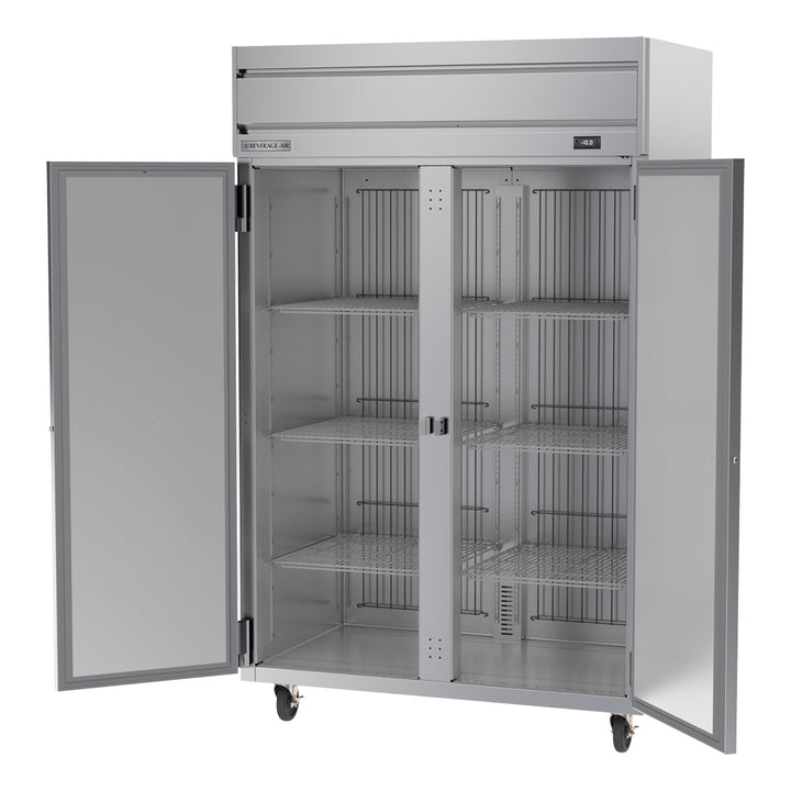 Beverage-Air HFPS2HC-1S Horizon Series 52" Stainless Steel Reach In Freezer