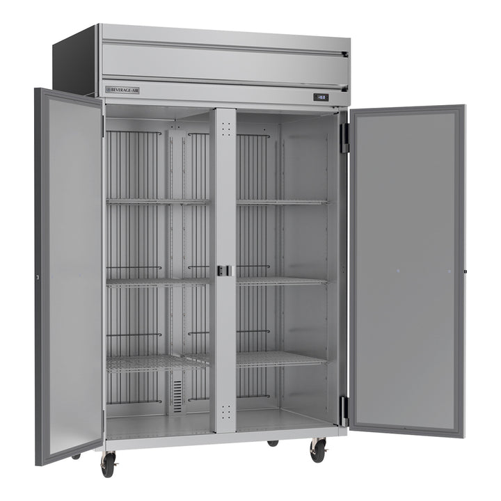 Beverage-Air HFPS2HC-1S Horizon Series 52" Stainless Steel Reach In Freezer