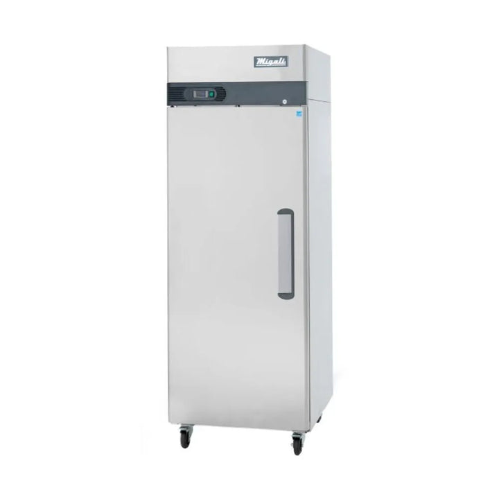 Migali C-1R-LHH-HC Top Mount Reach-In Single Door 23 cu/ft Refrigerator with left hand hinge - The Horecastore