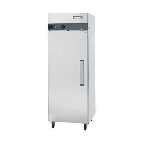 Migali C-1R-LHH-HC Top Mount Reach-In Single Door 23 cu/ft Refrigerator with left hand hinge