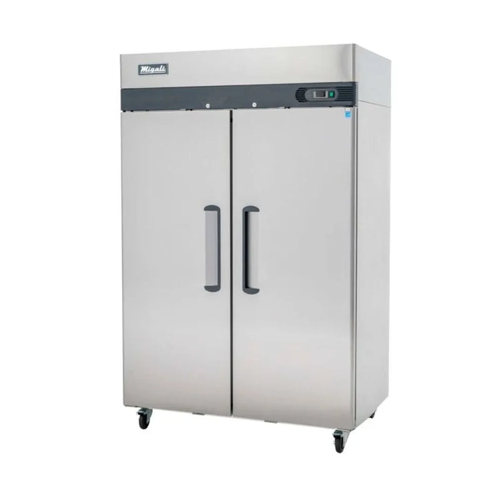 Migali C-2F-HC Top Mount Reach-In Double Door 49 cu/ft Freezer - The Horecastore