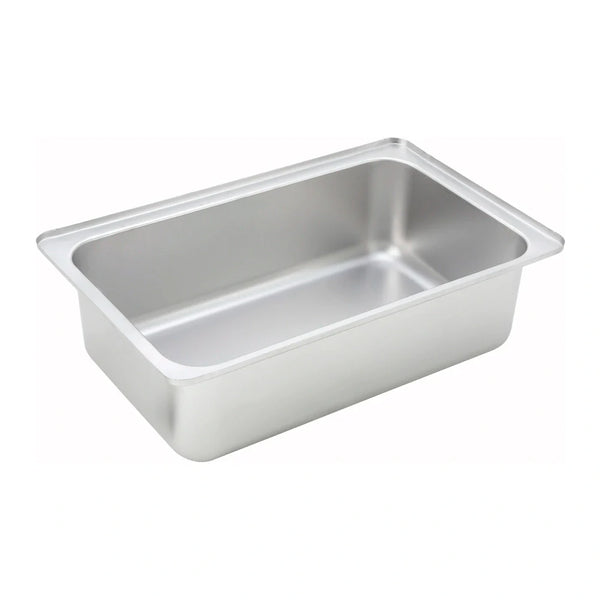 Winco C-WPF6 Stainless Steel Spillage Pan, 6"