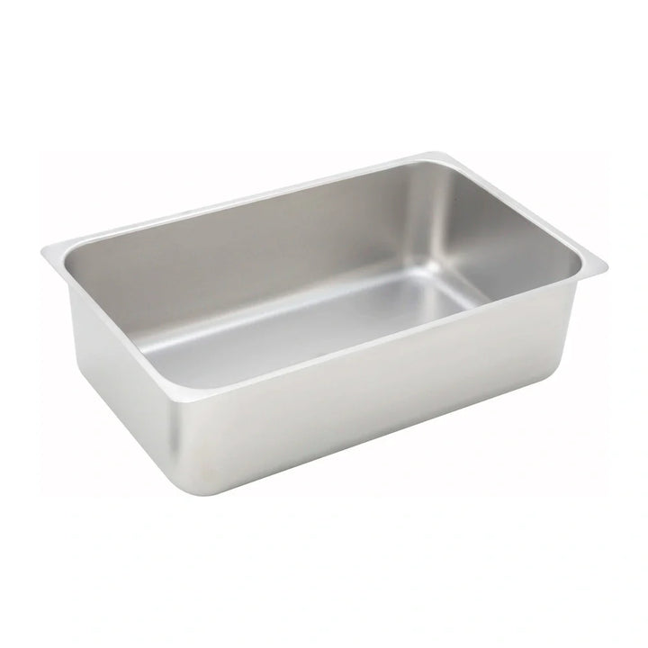 Winco C-WPP Stainless Steel Spillage Pan, 6"