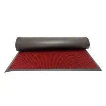 CAC China PMAT-64BY Carpet Floor Mat Vinyl Back Burgundy 6x4' /Each