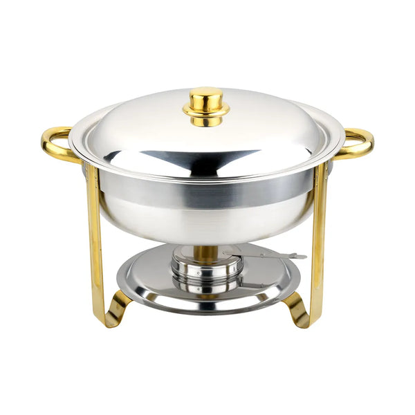 CAC China CAFR-203 Luminous Chafer Round 4QT Set