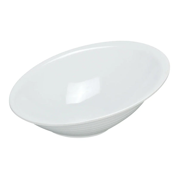 Yanco CAT-1273 12.5" White Melamine Catering Sheer Bowl, Pack of 6