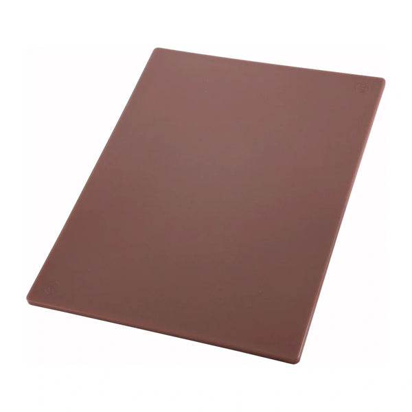 Winco CBBN-1218 Cutting Board, 12" x 18" x 1/2", Brown