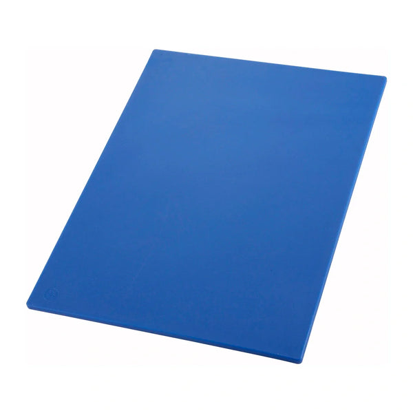 Winco CBBU-1824 Cutting Board, 18" x 24" x 1/2", Blue