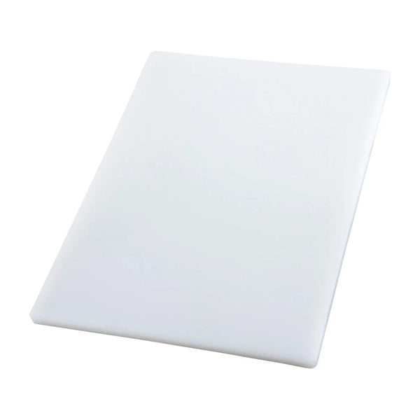 Winco CBH-1218 Cutting Board, 12" x 18" x 3/4", White