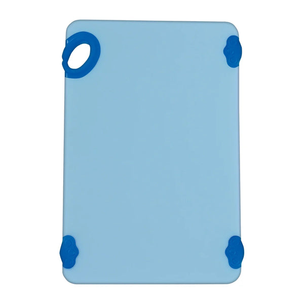 Winco CBK-1218BU Cutting Board with Hook, 12" x 18" x 1/2", FULL COLOR Blue