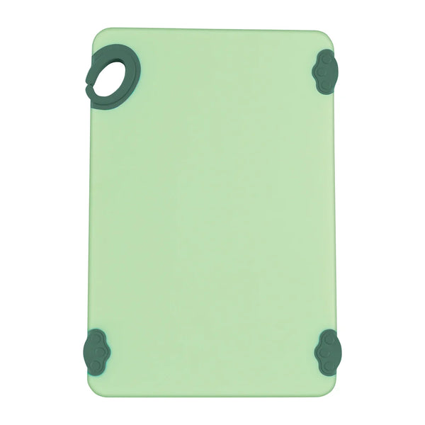 Winco CBK-1218GR Cutting Board with Hook, 12" x 18" x 1/2", FULL COLOR Green