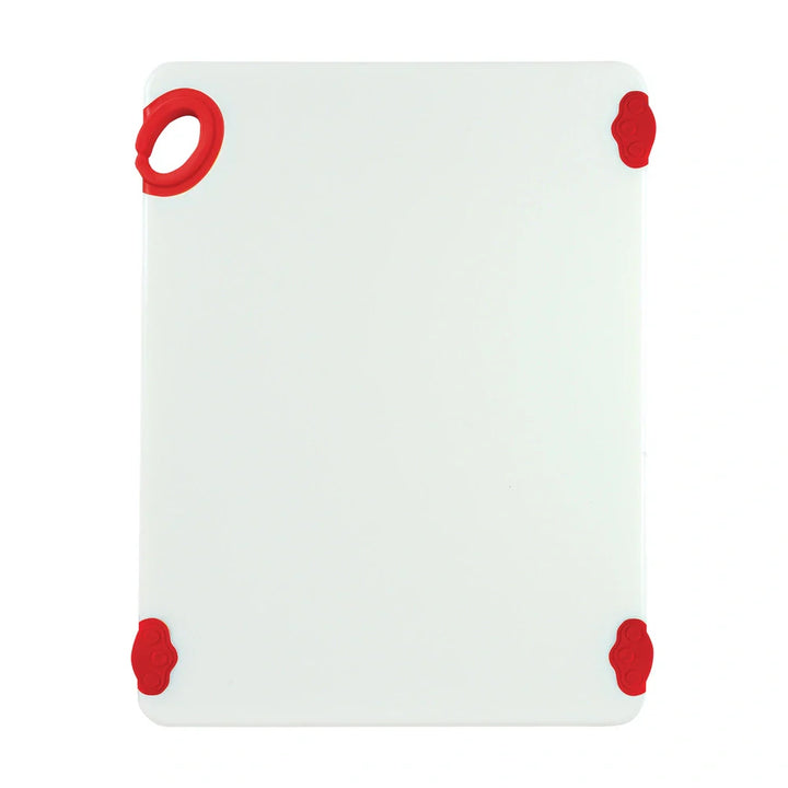 Winco CBN-1520RD Red Cutting Board with Hook, 15"x20"x1/2"