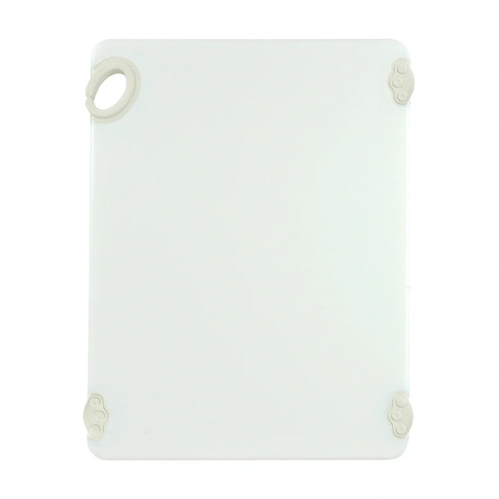 Winco CBN-1520WT White Cutting Board with Hook, 15"x20"x1/2"