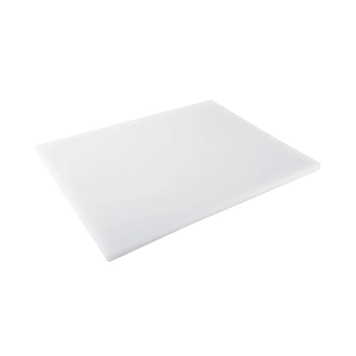 CAC China CBPH-0610W Cutting Board PE White 10x6" Case of 20 Pcs