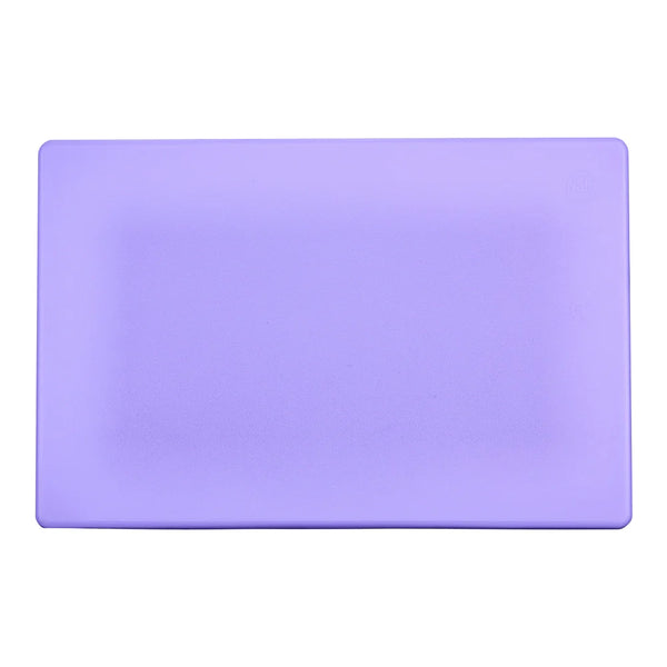 Winco CBPP-1218 Cutting Board, 12" x 18" x 1/2", Purple, Allergen Free