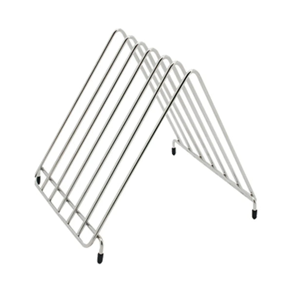 CAC China CBRK-6S Cutting Board Rack Chrome-Plt 6-Slot /Each