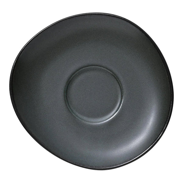 Yanco CH-002 Champs 6 1/4" Porcelain Saucer, Matte Glaze, Pack of 36