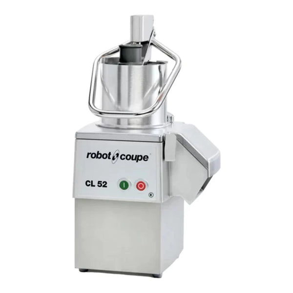 Robot Coupe CL52E 2 hp Full Moon Pusher Food Processor with 2 Discs, 120 V