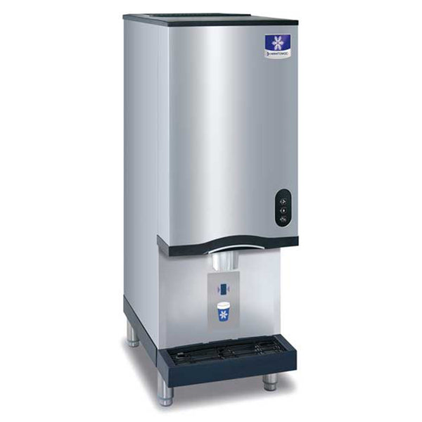 Manitowoc CNF0202A 16 1/4" Air Cooled Countertop Nugget Ice Machine and Dispenser, 20 lb. Bin with Sensor Dispensing - 120V