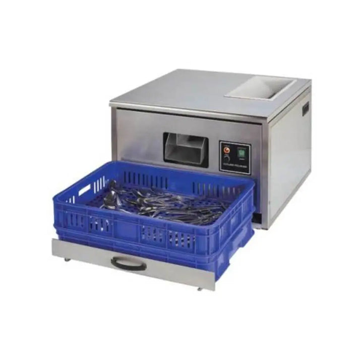 Bar Maid CP-3000-D 120V Cutlery Polisher — 3000 pieces per hour 2