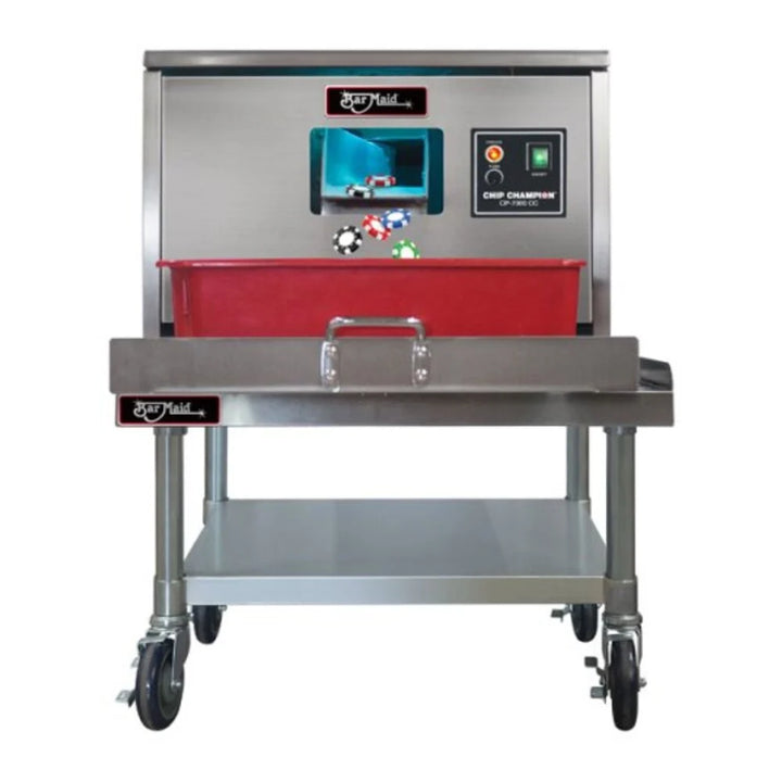 Bar Maid CP-7000-S Automatic Feeding Polisher For Cutlery or Casino Chips 2