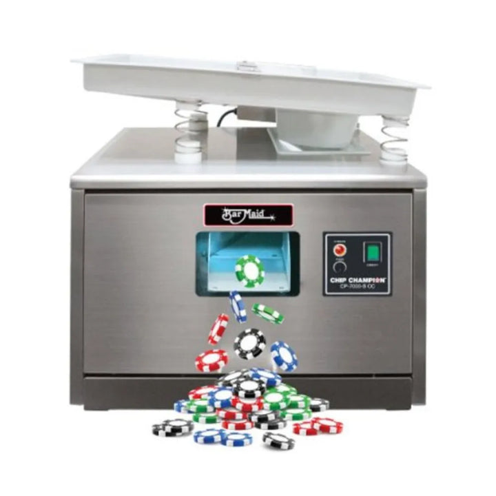 Bar Maid CP-7000-S Automatic Feeding Polisher For Cutlery or Casino Chips