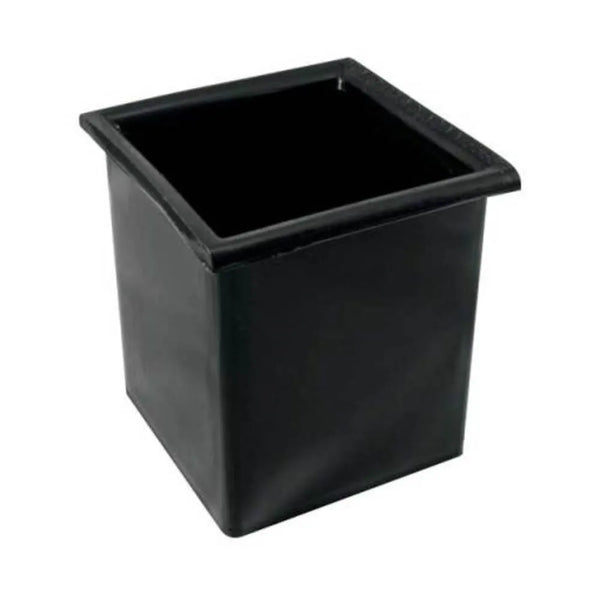 Bar Maid CR-2401 Polyethylene Bottle Well — Square, Black