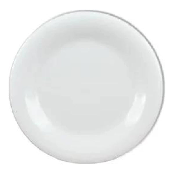 Thunder Group CR006W 6-1/2" Melamine Wide Rim Plate Pack of 12