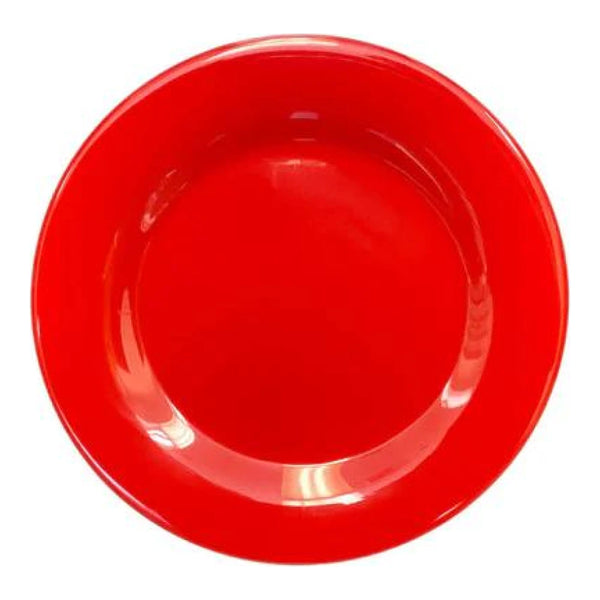 Thunder Group CR012PR 11-3/4" Melamine Wide Rim Plate Pack of 12